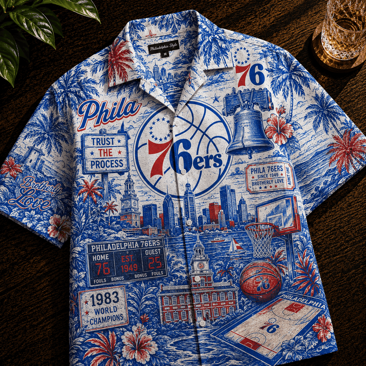 PREMIUM PL77 HAWAIIAN SHIRT TTNL