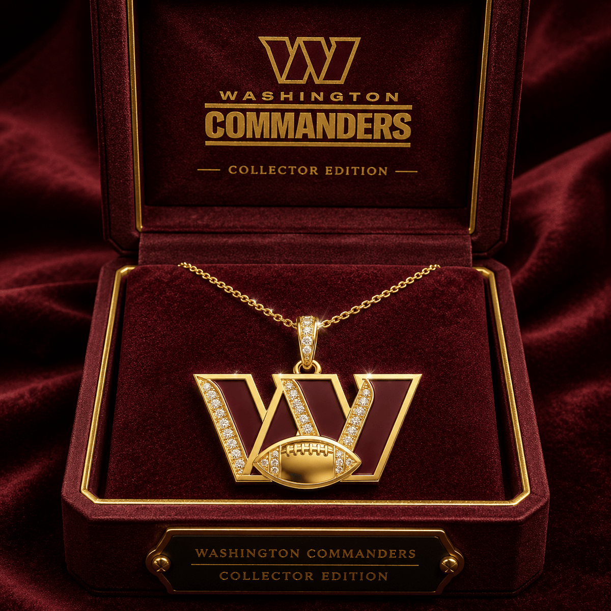 WCD Solid Gold Chain with Diamond Pendant BMD