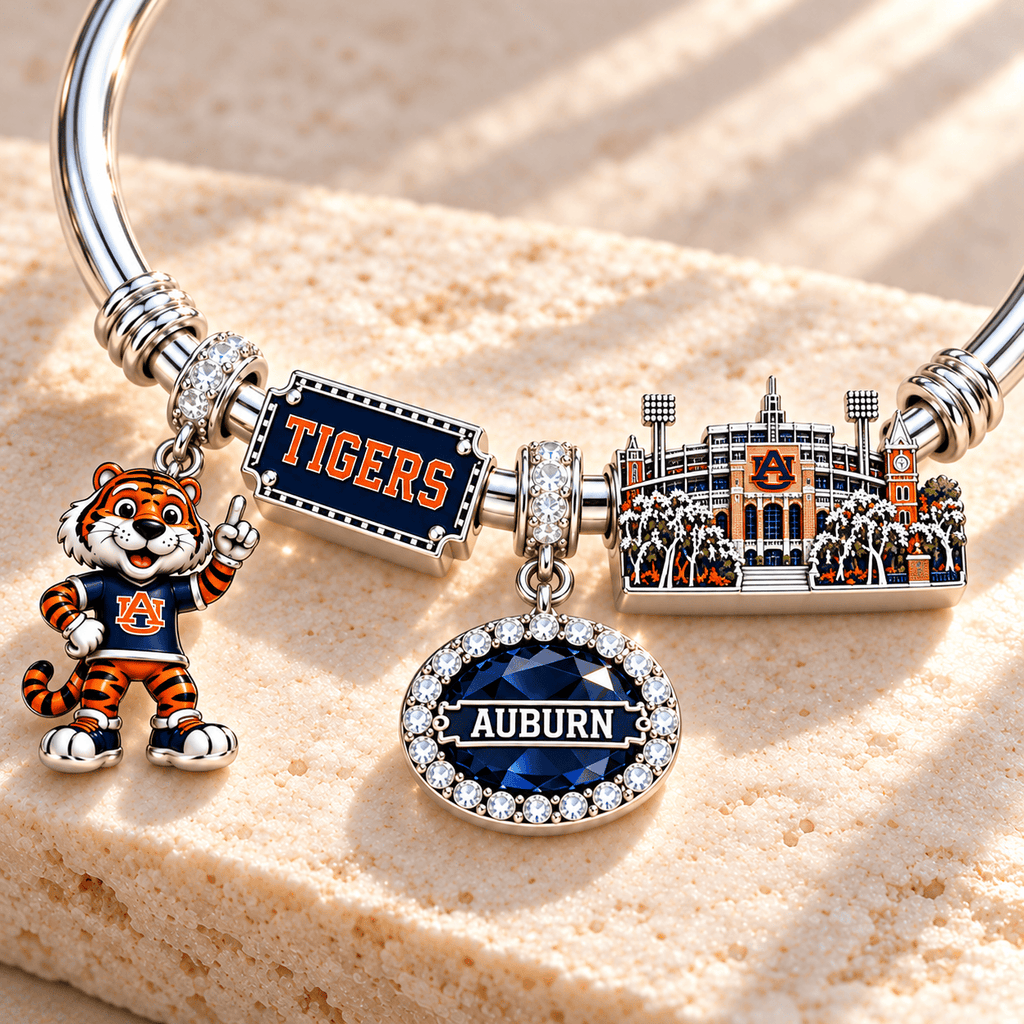 ABTG Silver Charm Bracelet Set TMH