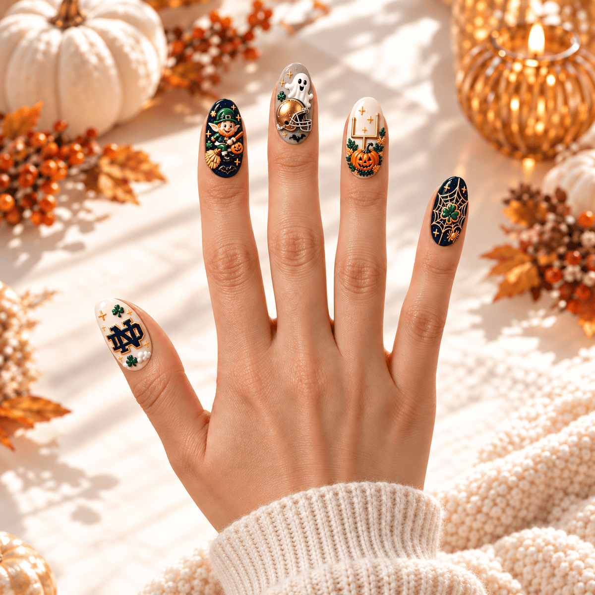 Handmade NDFI Press On Nails TMH