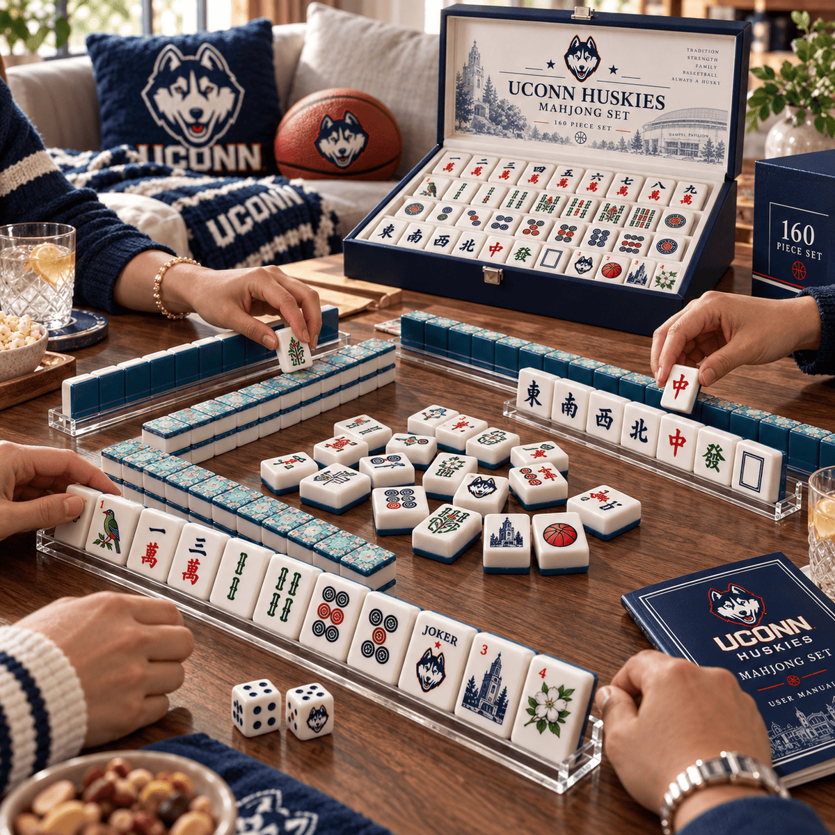 Premium UCHB Mahjong Tiles Set TNSM