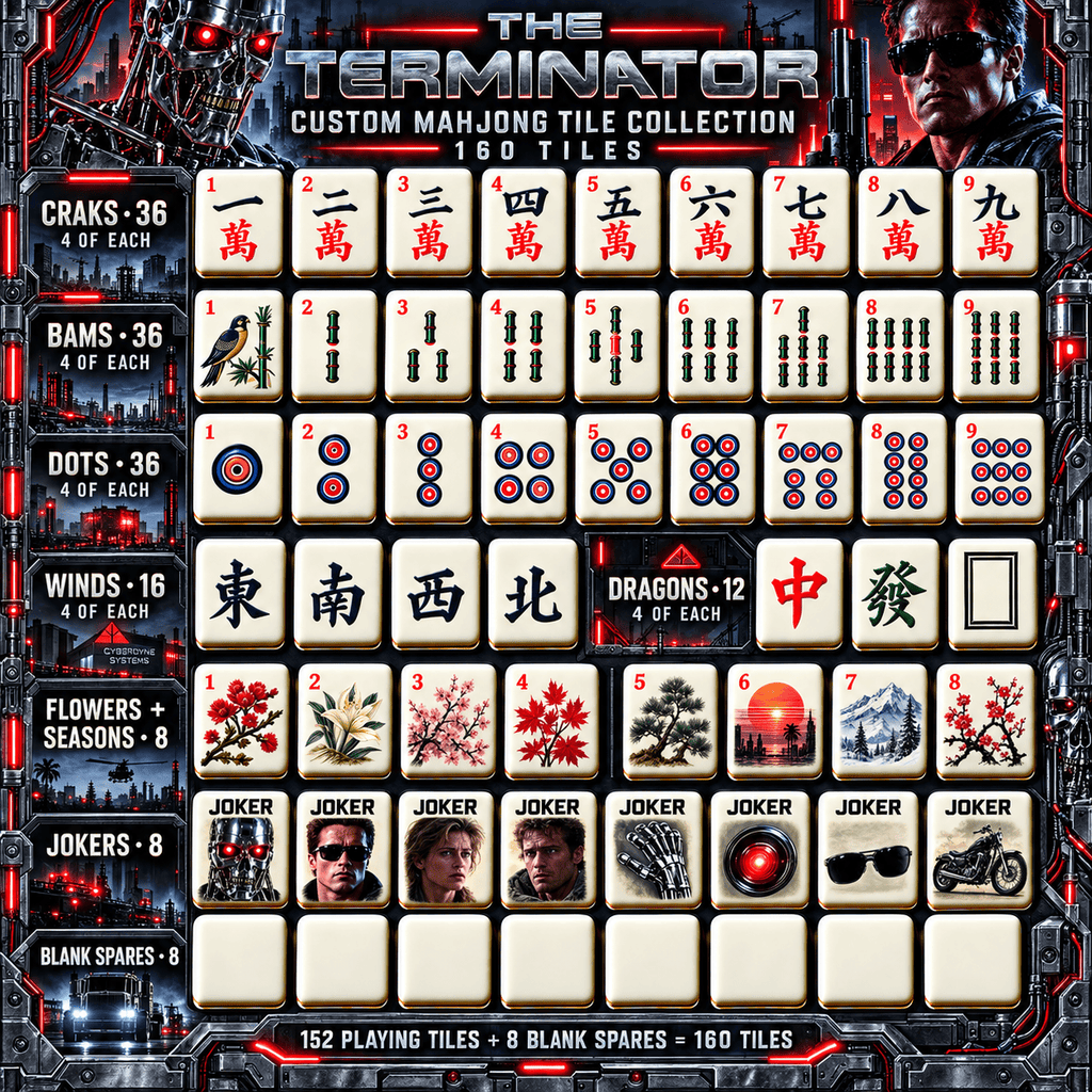 TTMT Premium Mahjong Set – Game Night Edition PNPA