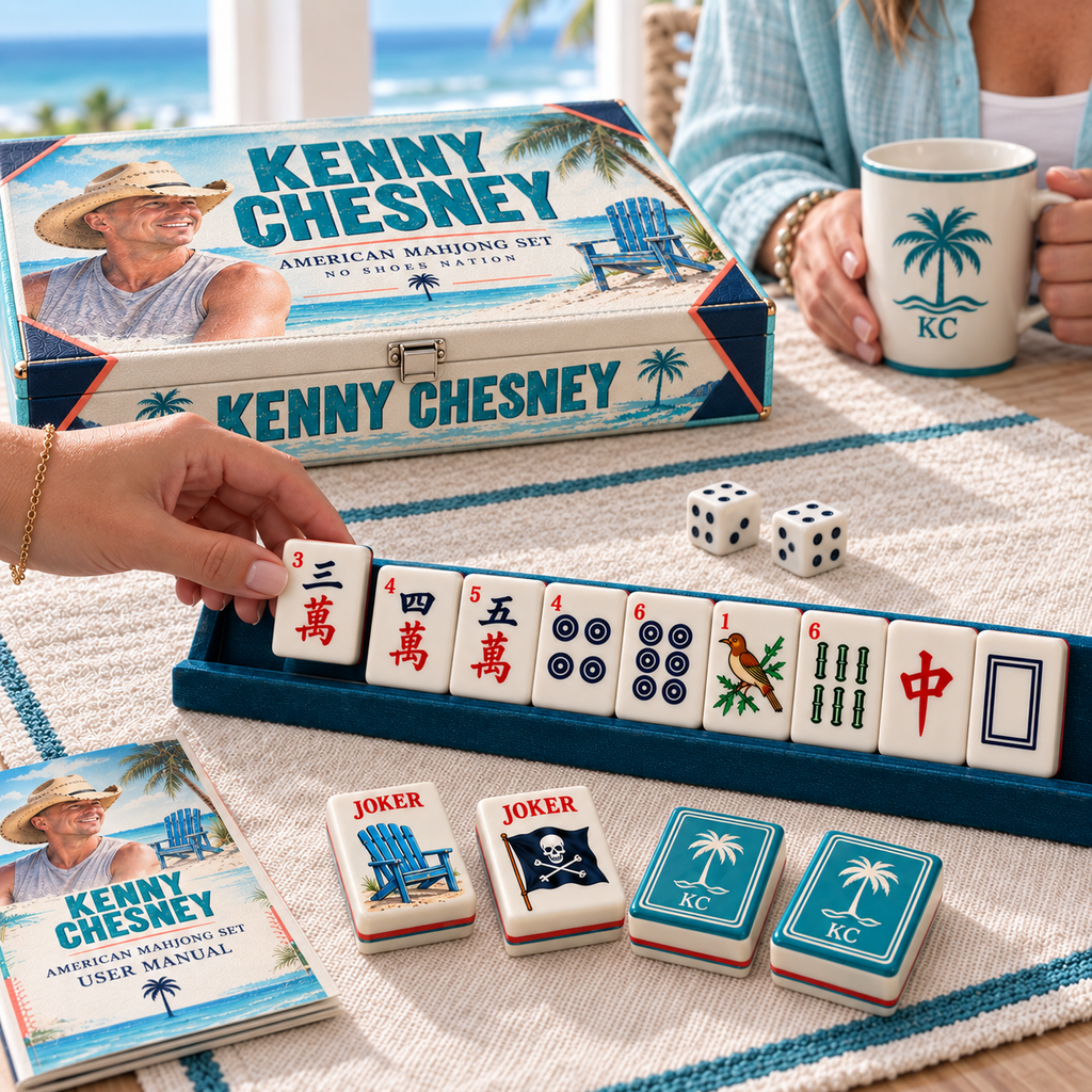 Premium KNCN Mahjong Tiles Set TTMH