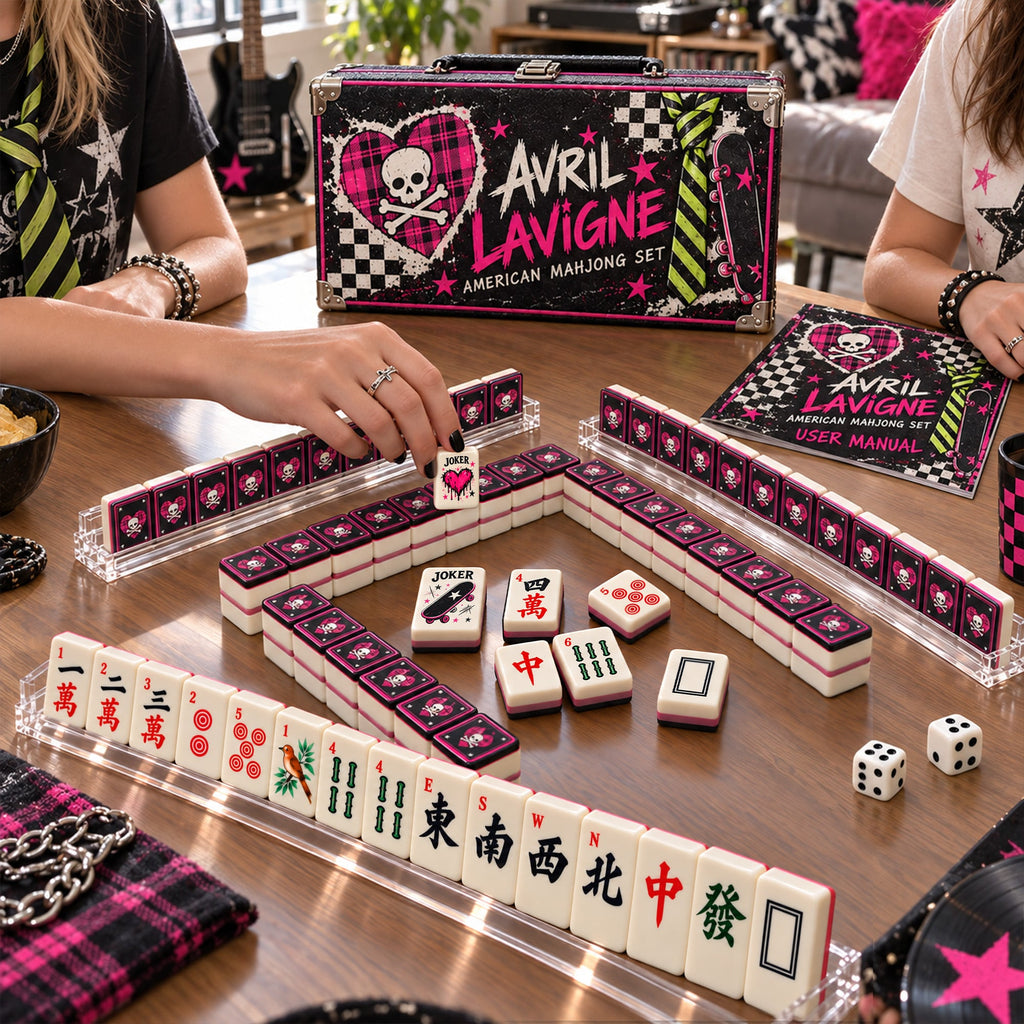 Premium AVLV Mahjong Tiles Set PVNA