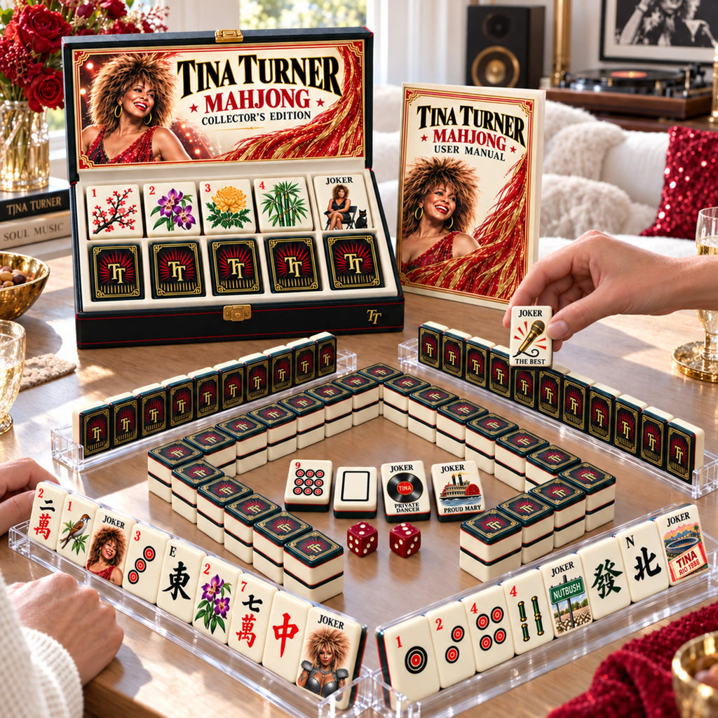 Premium TNTN Mahjong Tiles Set PVNA