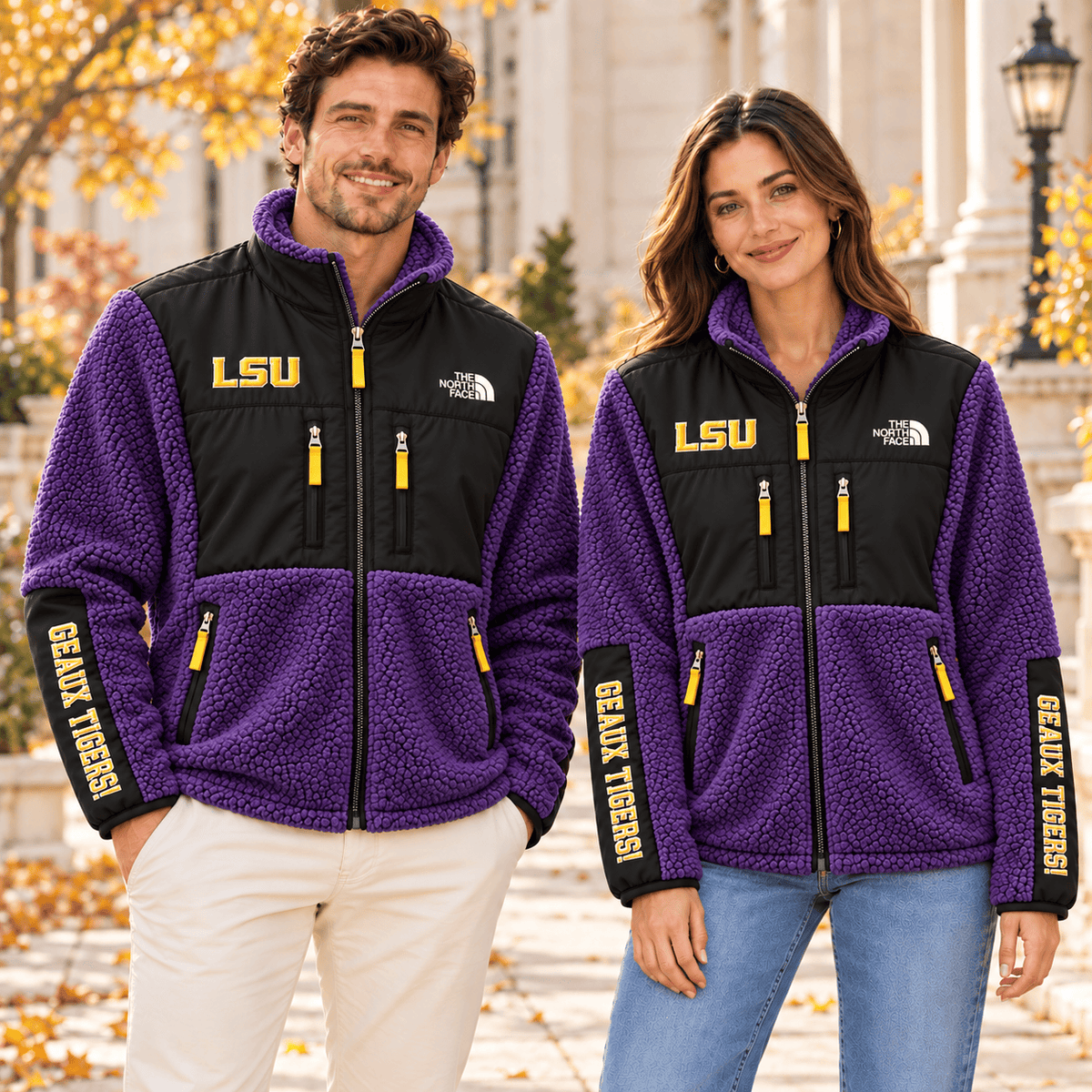 Premium LSU Full-Zip Jacket TMH