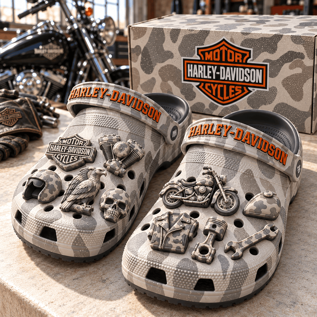 HLDV Premium Deer Camo Charm Clog PTKL