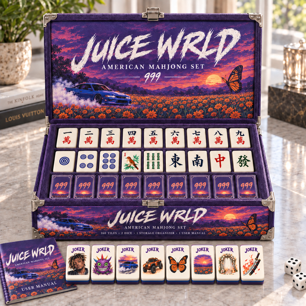 Premium WRLD Mahjong Tiles Set TTMH