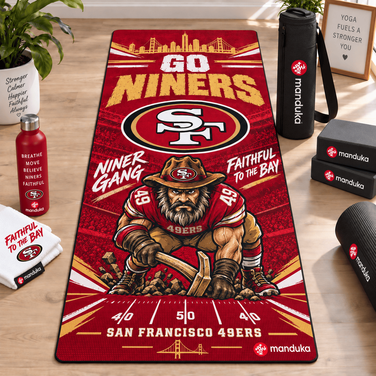 SF49 Premium Printed Yoga Mat BMD