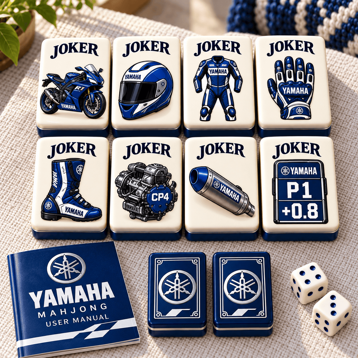 Premium YMH Mahjong Tiles Set TTMH