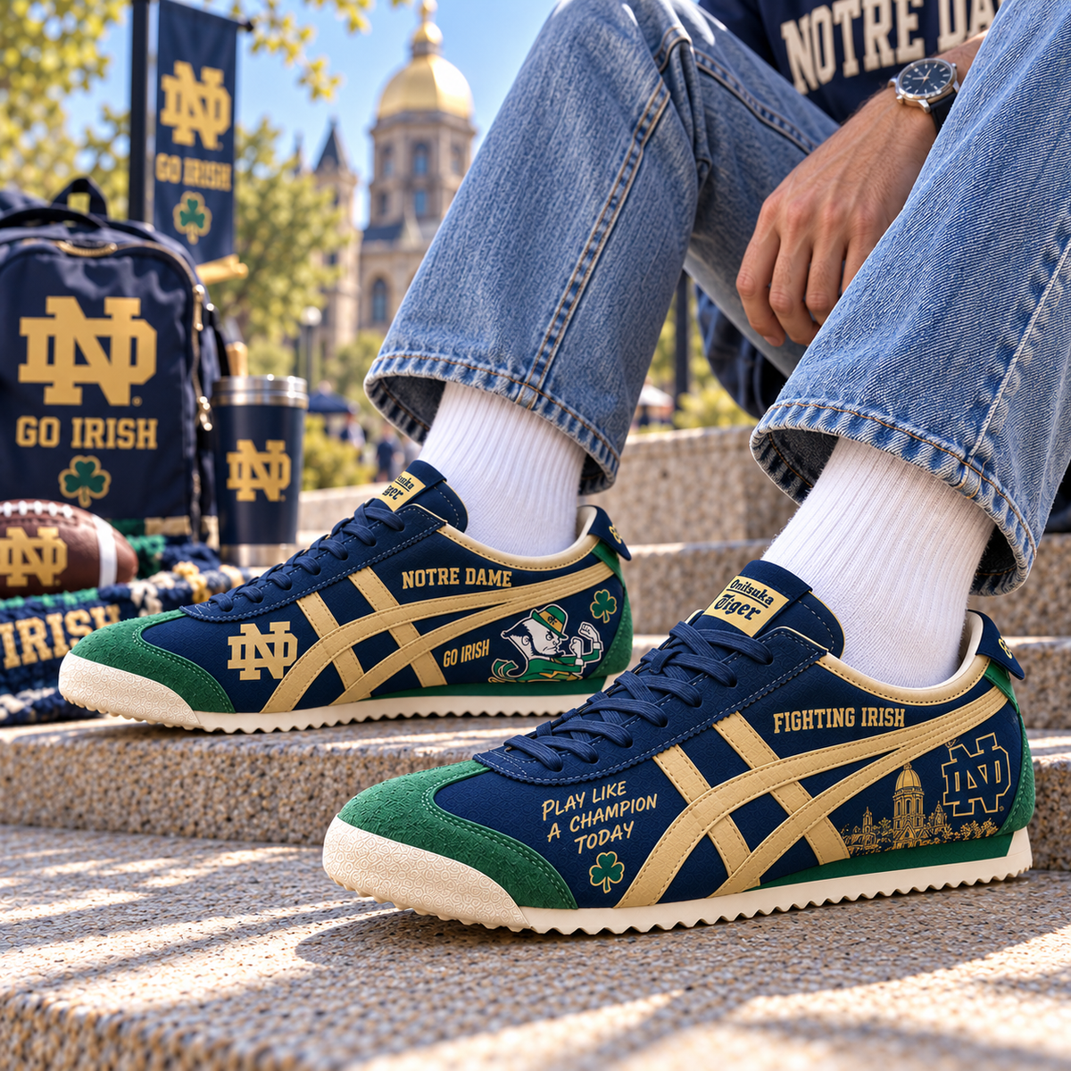 NDFI Premium Mexico Tiger 66 Sneakers TTNL