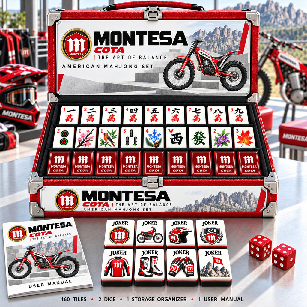 Premium MON Mahjong Tiles Set PVNA