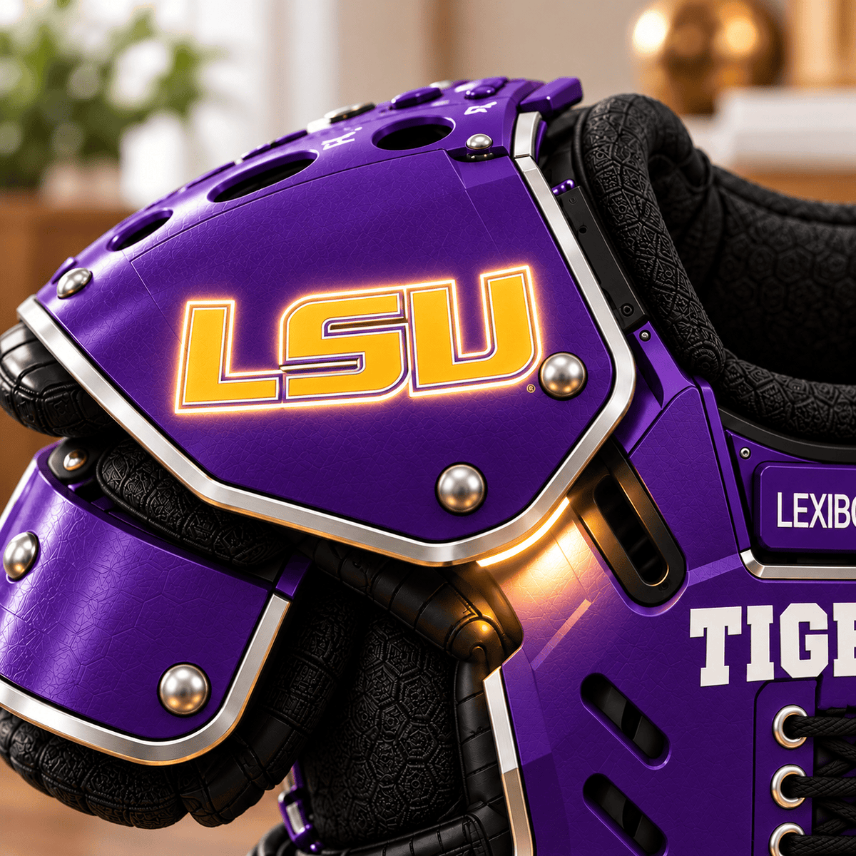 LSU Special Digital Clock NHVH