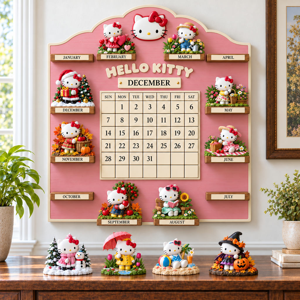 HLKT Premium Perpetual Wall Calendar NPL