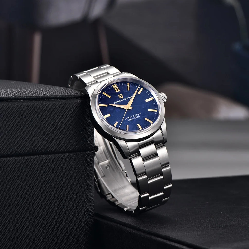 PAGANI DESIGN 2025 New 40MM Men's Quartz Watches Top Luxury Ultra thin fashion Watch For Men  AR Sapphire Mirror Wrist watch