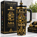 Alpha Phi Alpha 40oz Tumbler With Handle TTNL